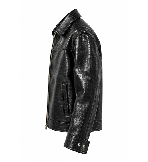 WEYLANCE  CROC BLACK